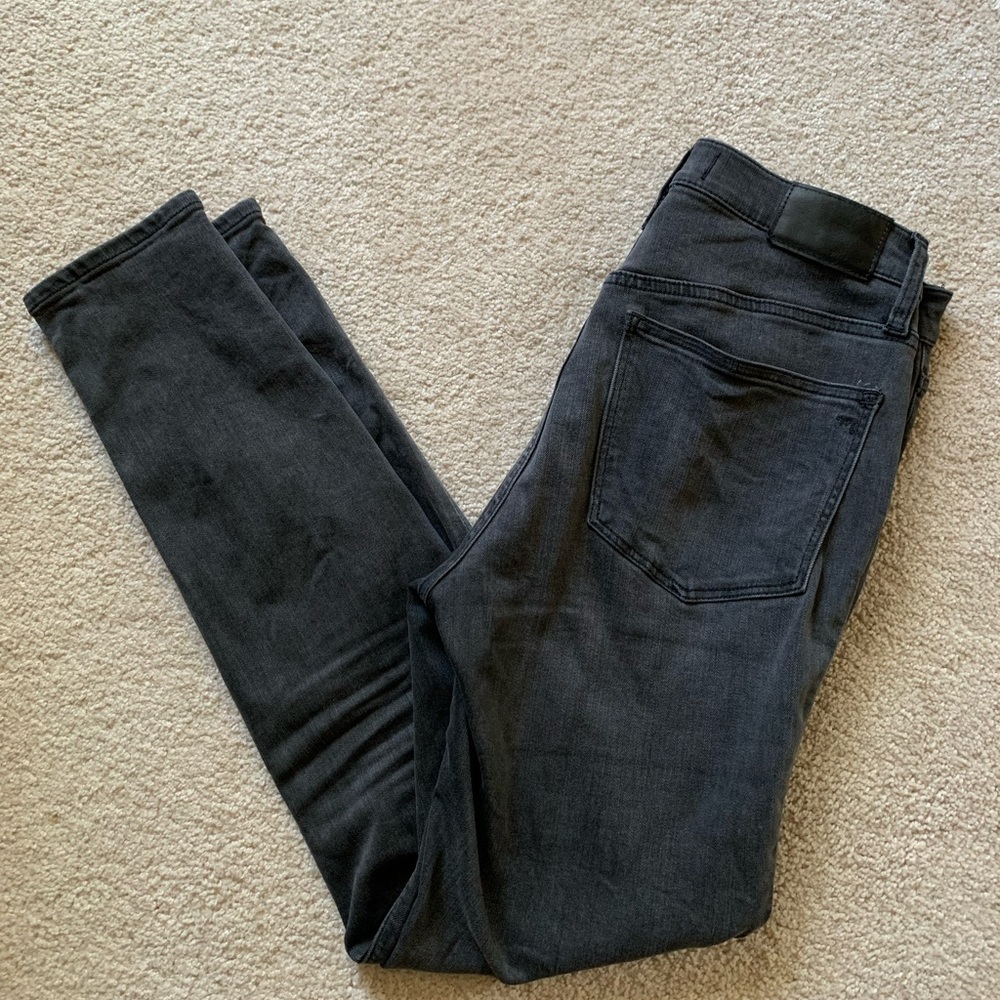 Madewell Roadtripper Black Skinny Jeans